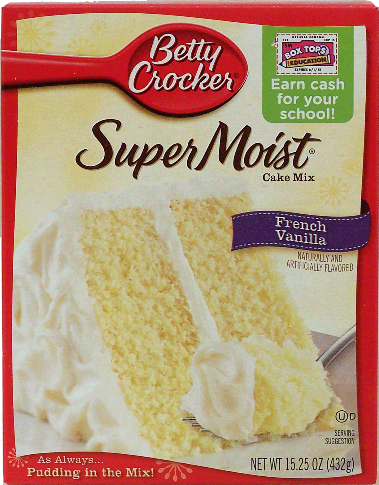 Betty Crocker Super Moist french vanilla cake mix Full-Size Picture